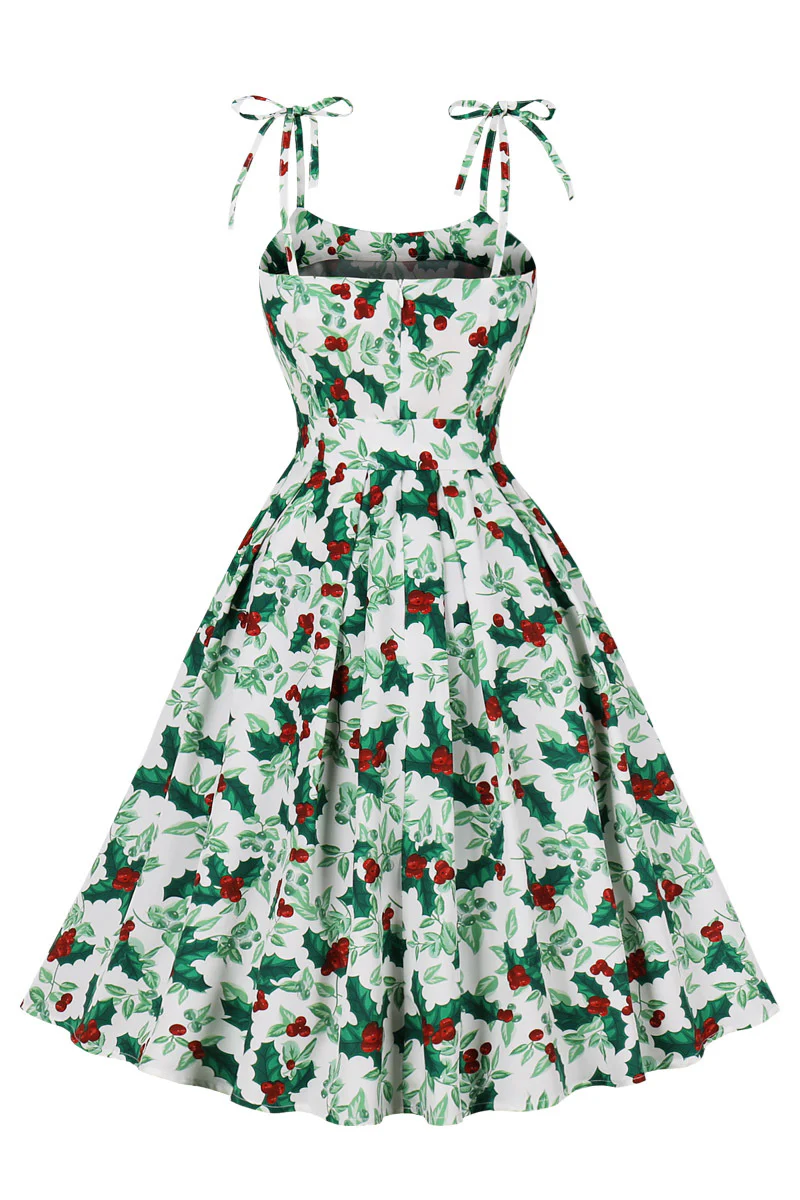 Cute A-line Christmas Short Dress - Image 2