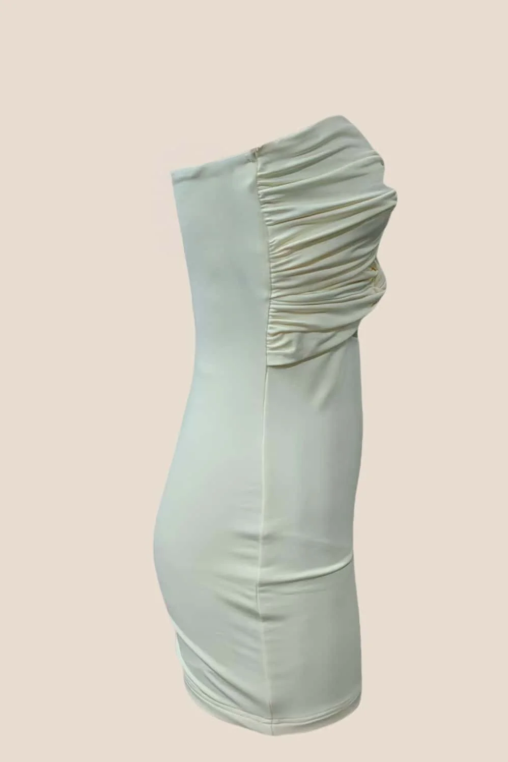 Double Twists Pink Fitted Mini Dress - Image 10