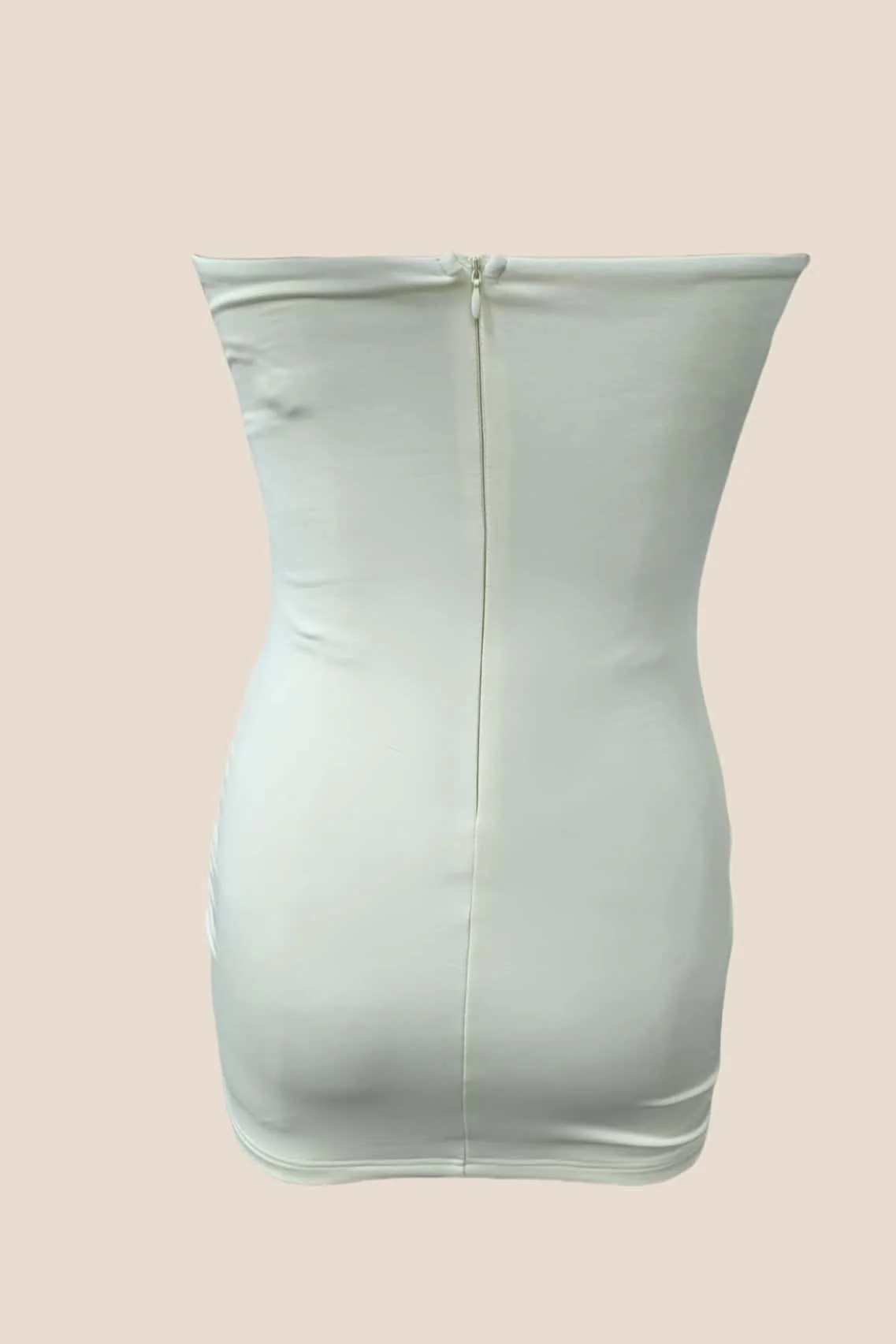 Double Twists Pink Fitted Mini Dress - Image 11