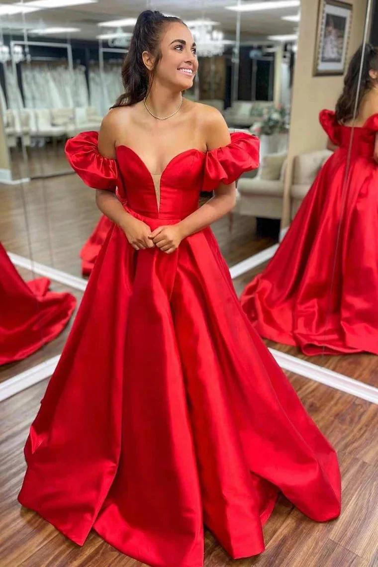 Fuchsia A-line Long Dress with Removable Sleeves - Image 5