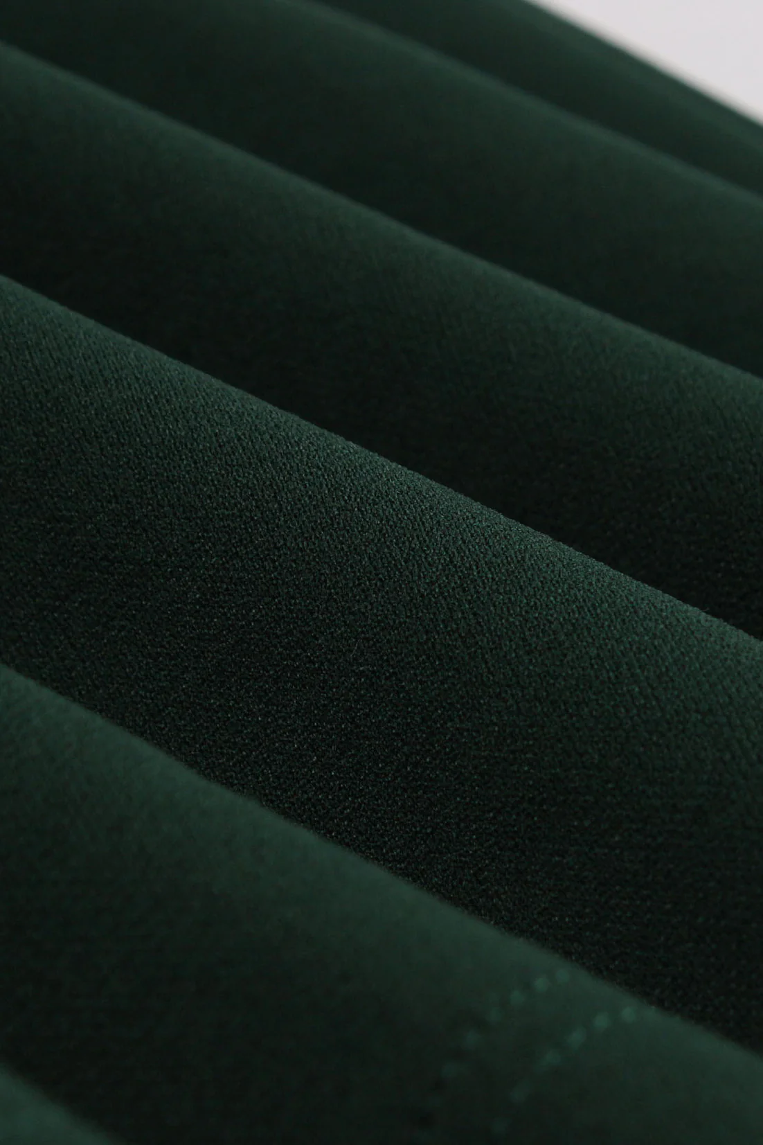 Green V Neck A-line Short Dress with Short Sleeves - Image 4