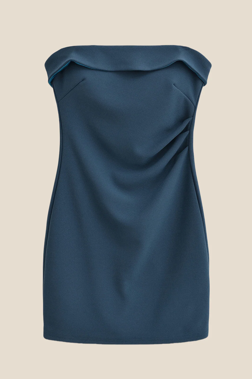 Navy Blue Convertible Bodycon Short Dress