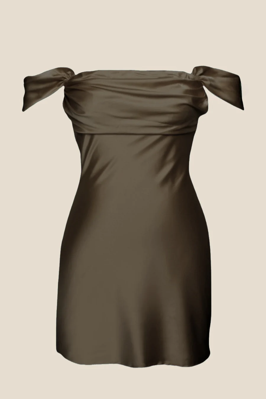 Off the Shoulder Hot Pink Mini Party Dress - Image 10