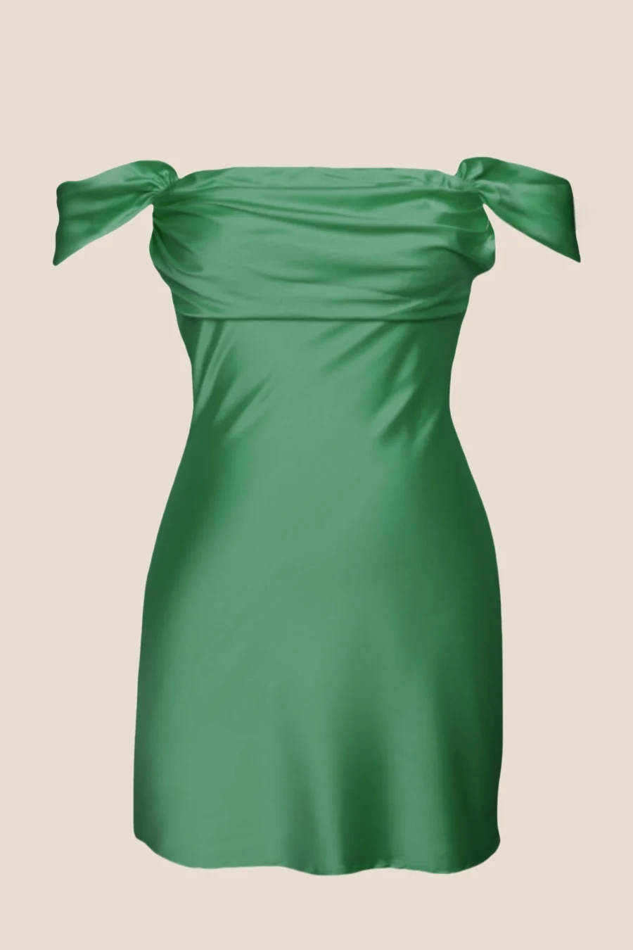 Off the Shoulder Hot Pink Mini Party Dress - Image 8