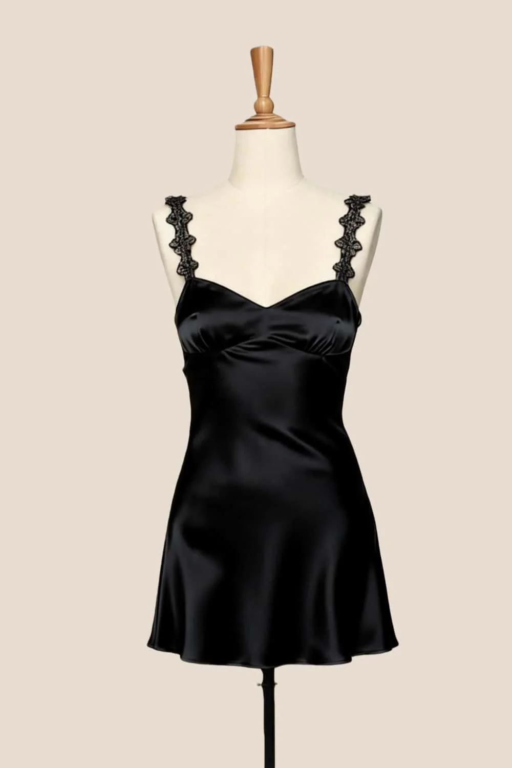 Pink Straps Satin Short Party Dress - Image 5