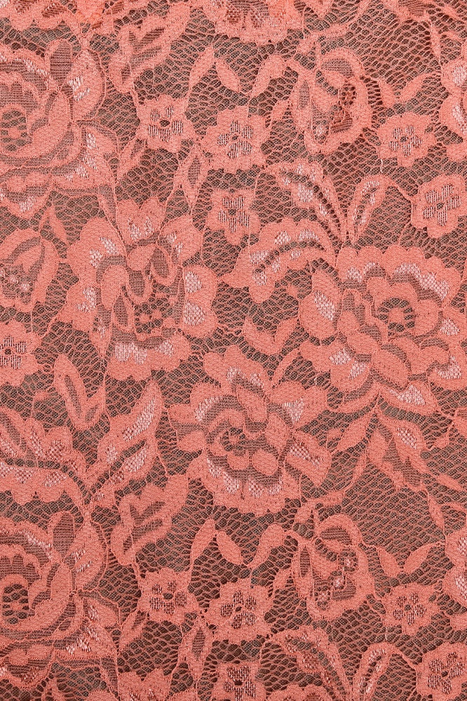 Spaghetti Straps Orange Lace Mermaid Long Dress - Image 8