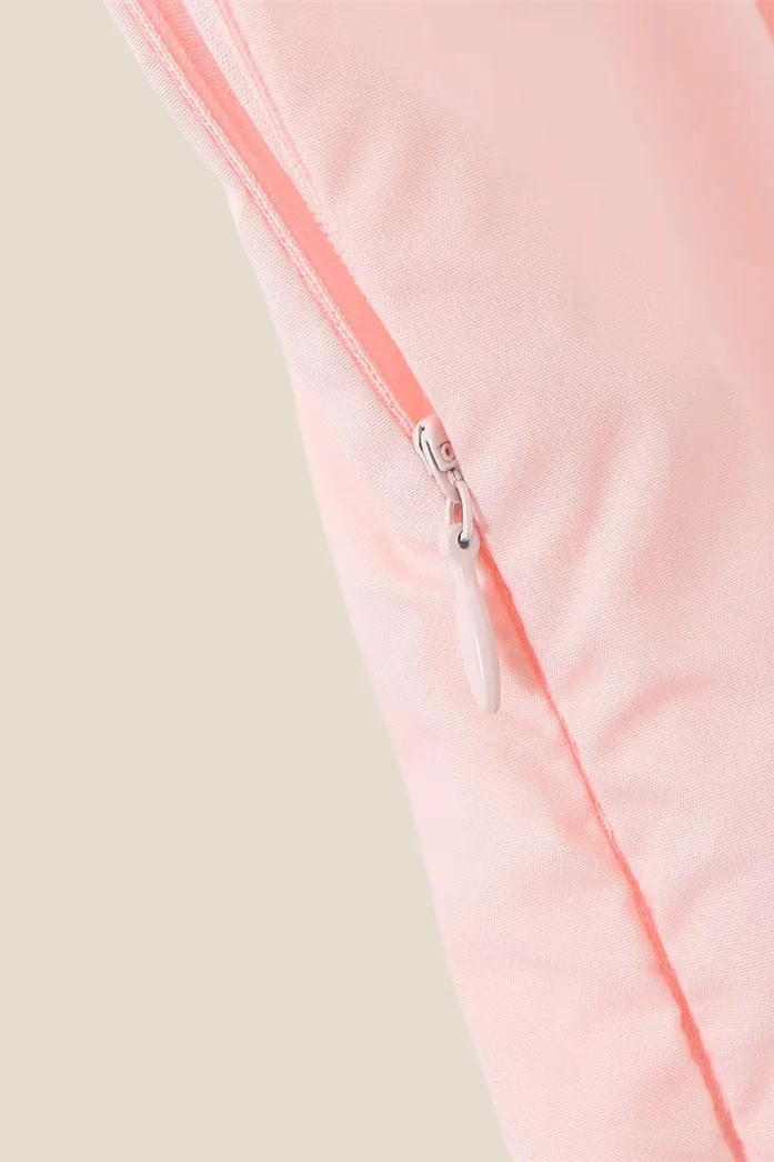 Spaghetti Straps Pink Tie Front Midi Dress - Image 7