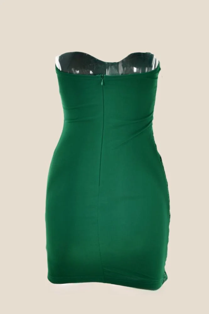 Sweetheart Purple Ruched Bodycon Short Dress - Image 9