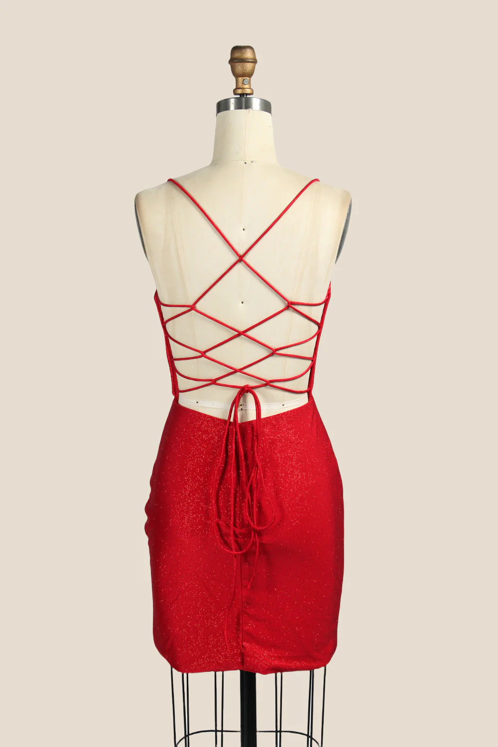 V-neck Pink Ruched Bodycon Short Dress - Image 16
