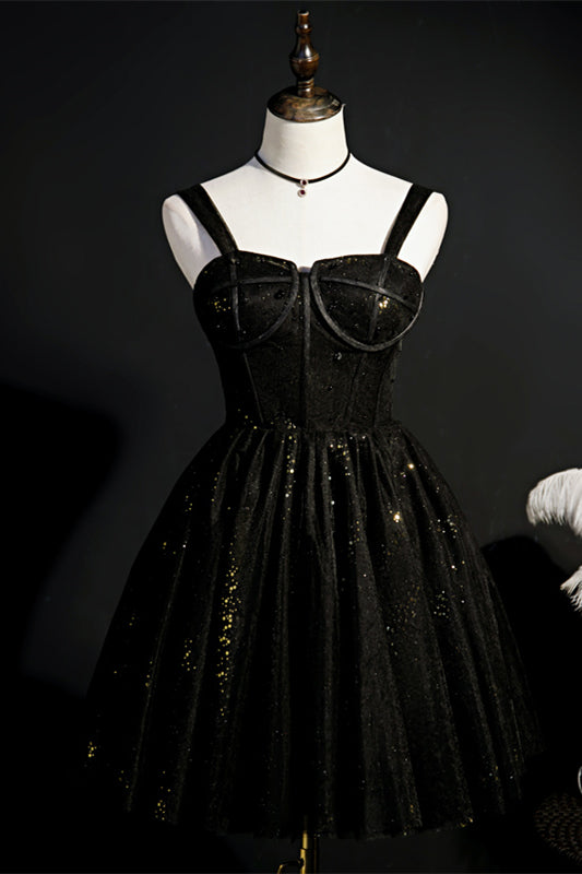 Wine Red Corset Tulle Short Princess Dress - Image 3